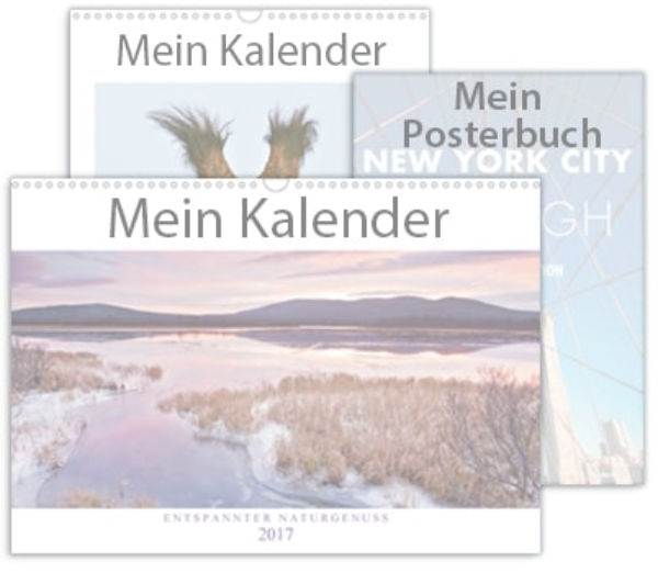 Kalender im Hochformat oder Querformat ausw&auml;hlen